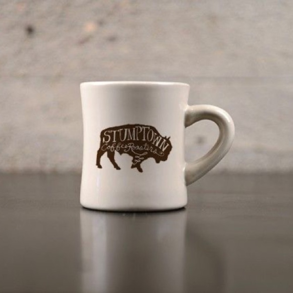 Stumptown Diner Coffee Mug Buffalo Bison RARE
